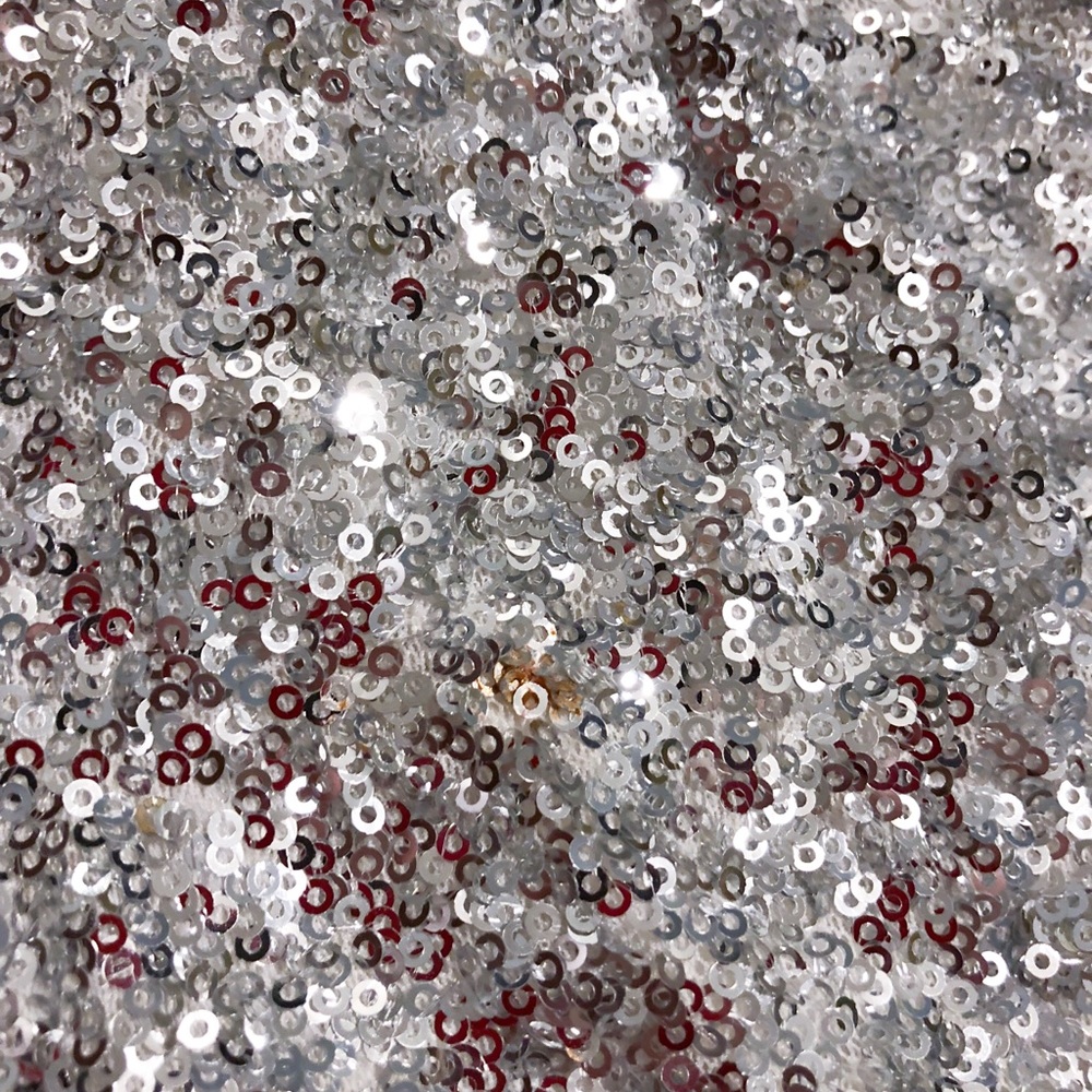 Sequin Rhinestone Mirror Mini Dress - Picture 2 of 4